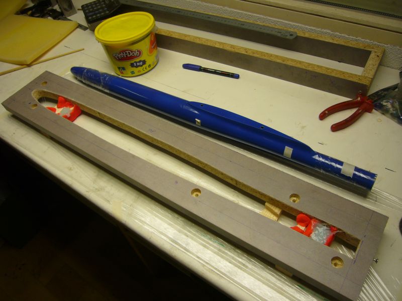 fuse 9  plug painted polshed and parting board