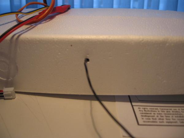gaatje voor antenne