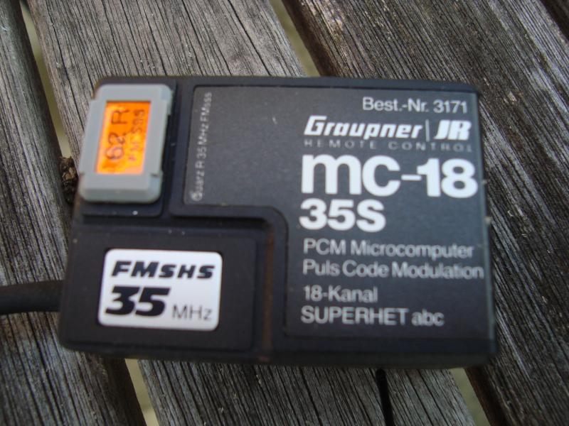 Graupner MC-18 35MHz ontvanger