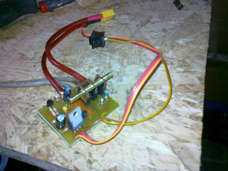 Homebrew ESC met BEC en schakelaar (high rate - tot 80A)