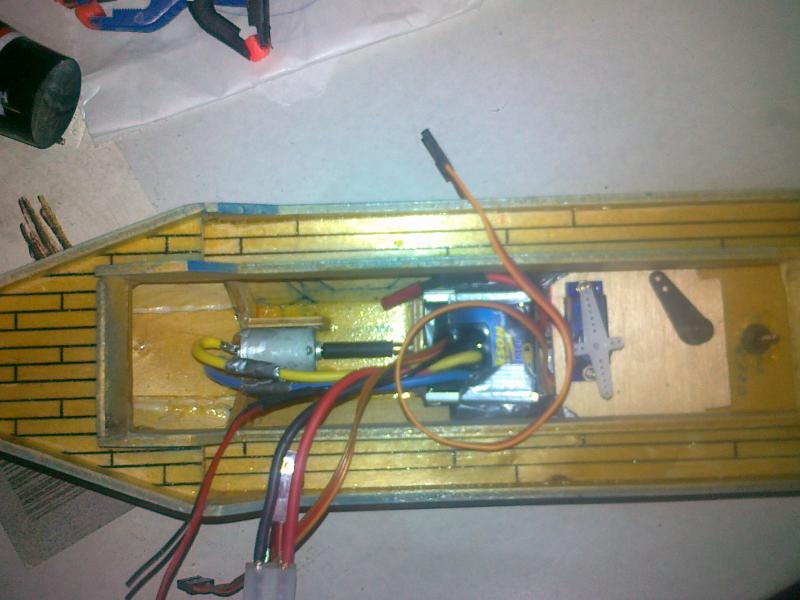 Interieur van minibootje #2