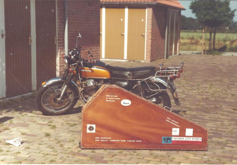 Juno koffer en Honda 2