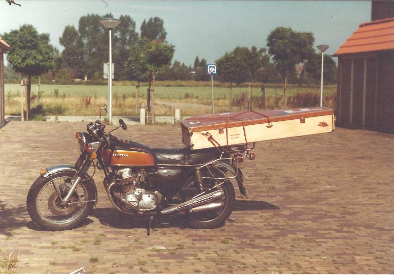 Juno koffer en Honda