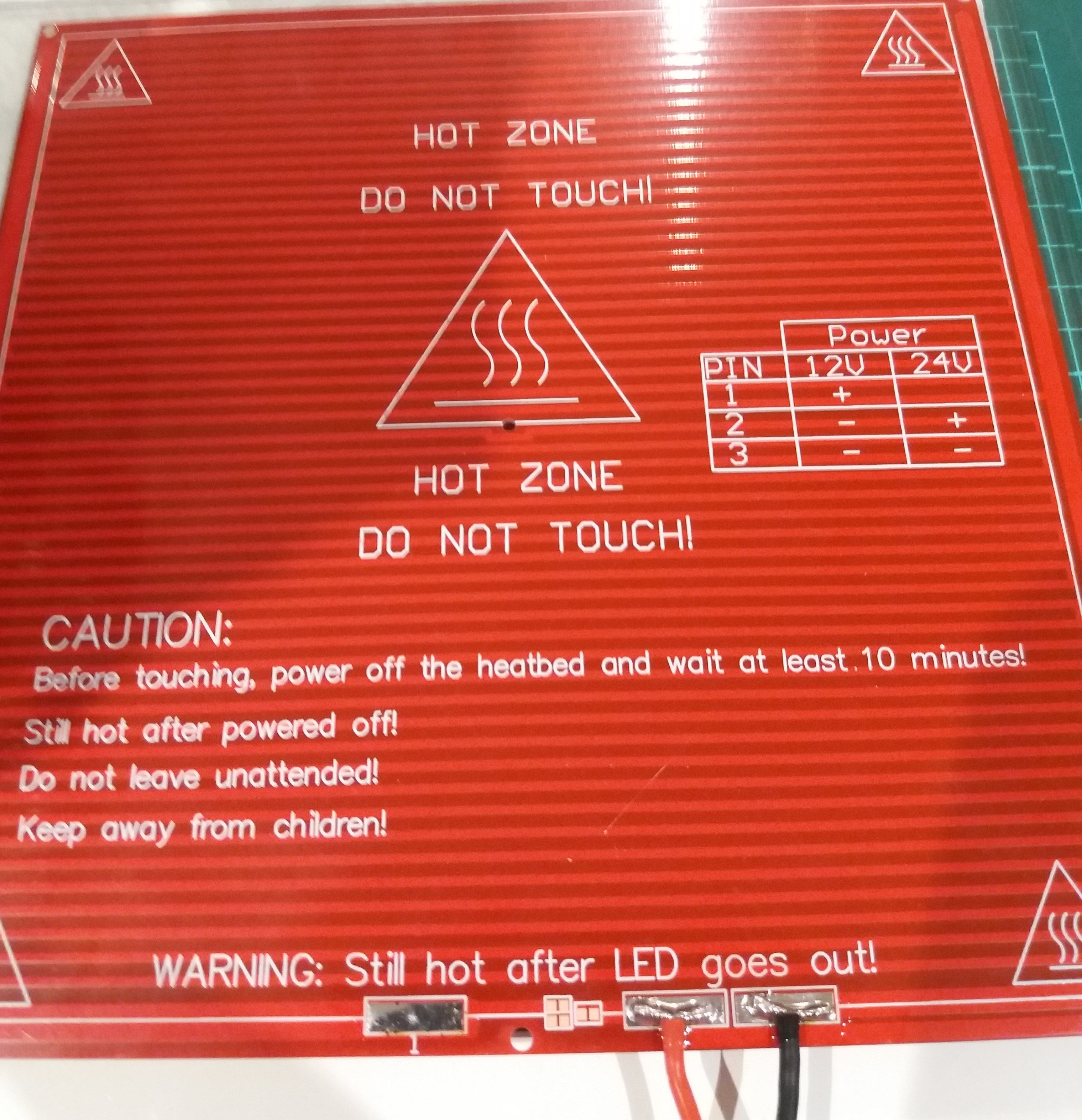 K8400-08 Heatbed