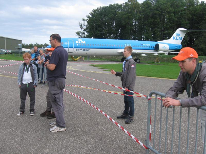 LB instructie op de Airscouts vliegdag 5 okt 2013