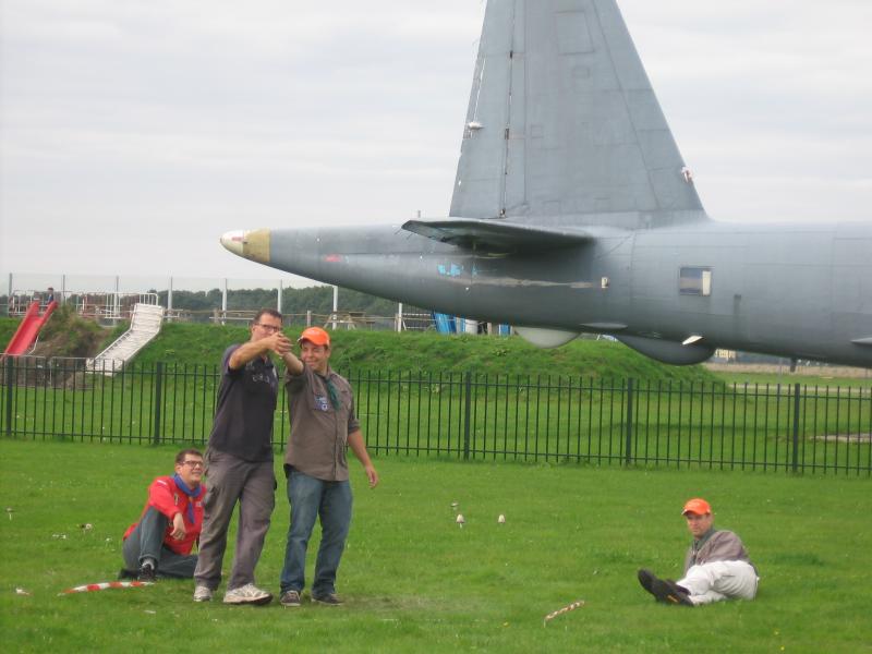 LB instructie op de Airscouts vliegdag 5 okt 2013