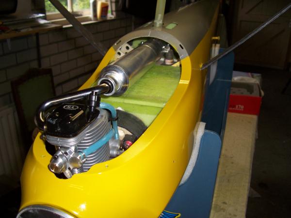 Leviosa met de YS 170, een super motor met vééééél power !