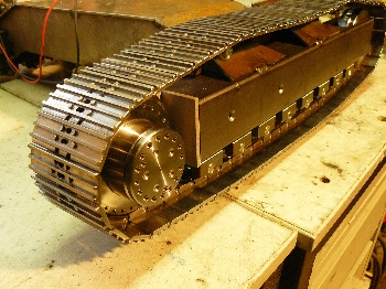 liebherr 954 test eerste rups