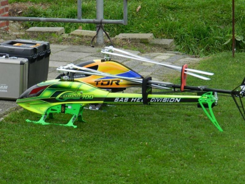 my goblin 700 (TDRex next to it)