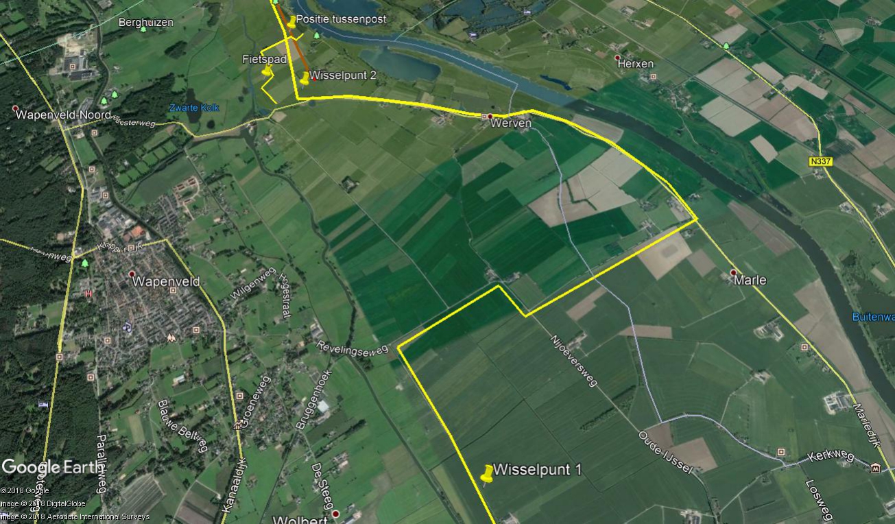 Overland Wissel 1 Naar Wissel 2