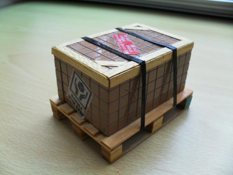 Pallet straatklinkers donkerbruin
