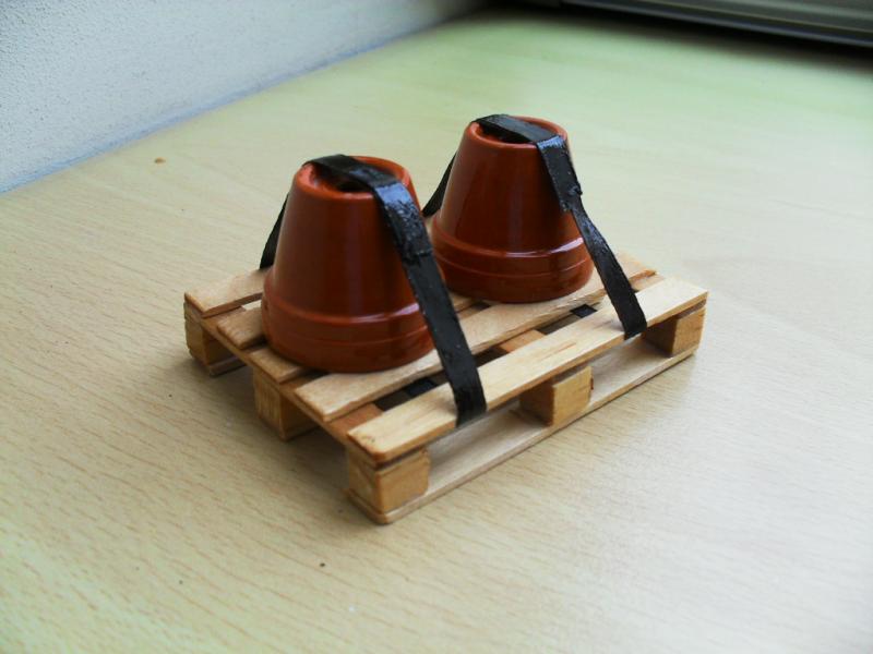 Pallet tuinpotten