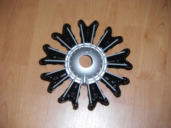 Pratt & Whitney stermotor met klepstoters
