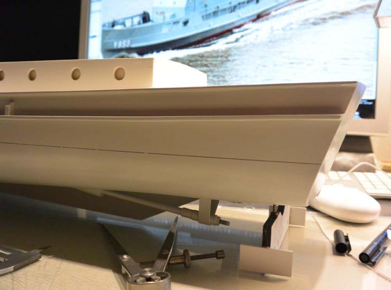 Robbe FL8 waterlijn uittekenen p2