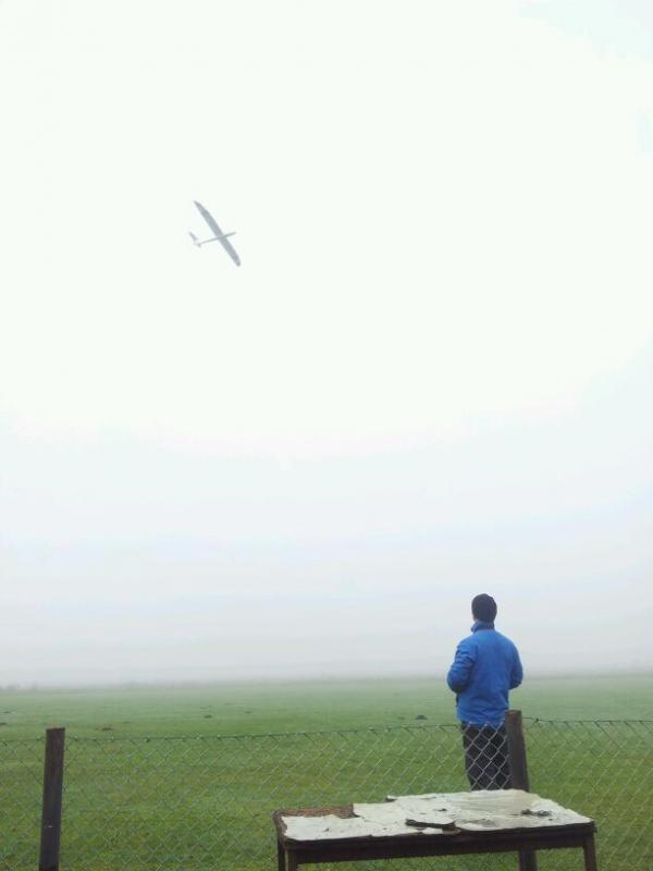 Robbe Junior in de mist