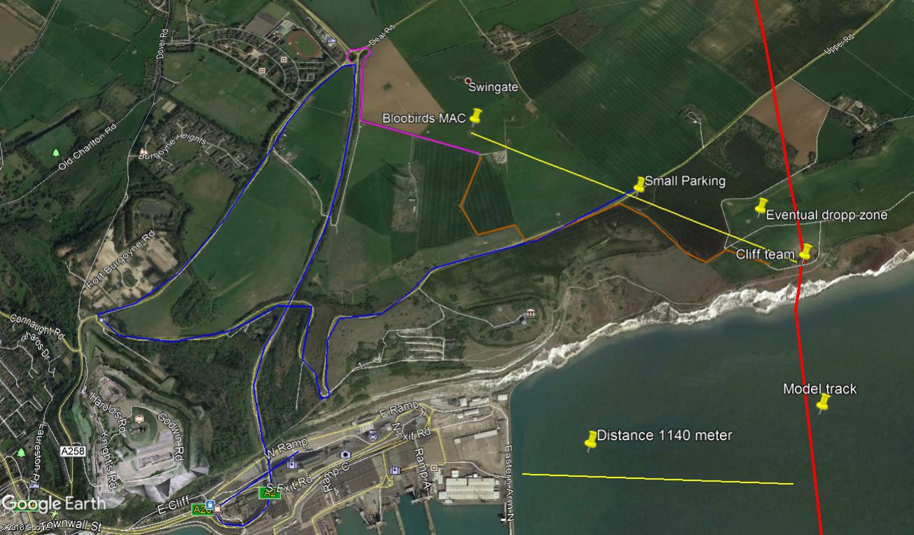 Route Bij Dover