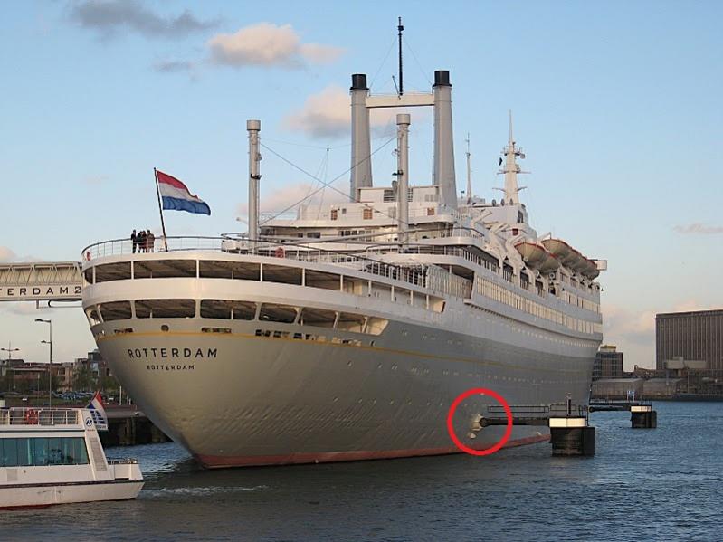 SS Rotterdam afmeerpaal2