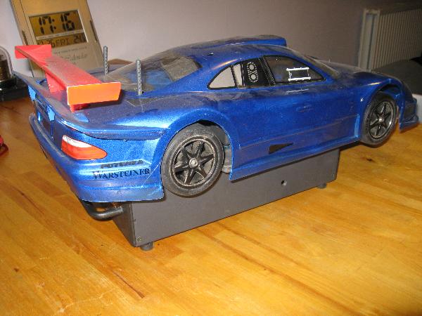 Tamiya TGX.mk1.TS met 300mm CLK DTM kap. Ruilen iemand? Alleen tegen andere 300mm kap, hou niet van de ster ;)