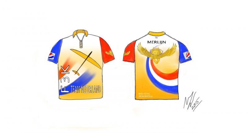 teamshirt klaar voor en achter1