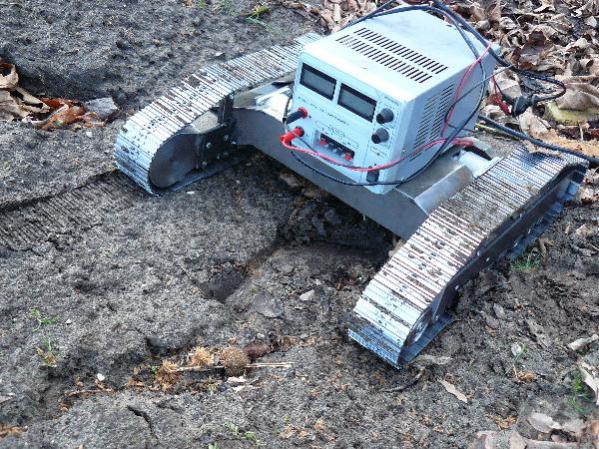 test rupsonderstel in grond