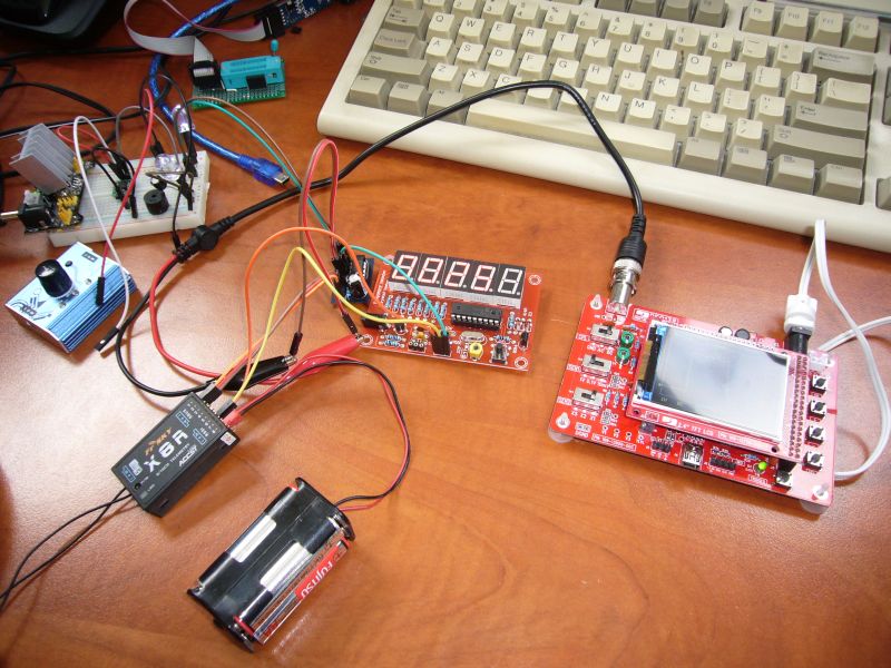 Testing Engine PWM 25Hz