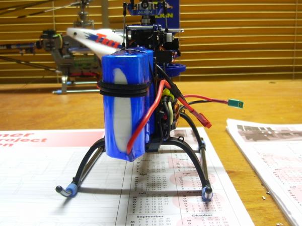 Trex450se mod A123 3
