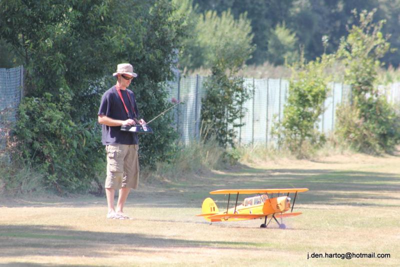 Trotse eigenaar tijdens onze 2e Stampe en Oldtimer flyin