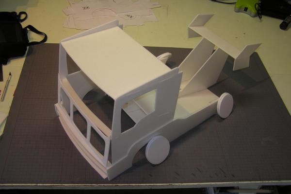 Truck depron