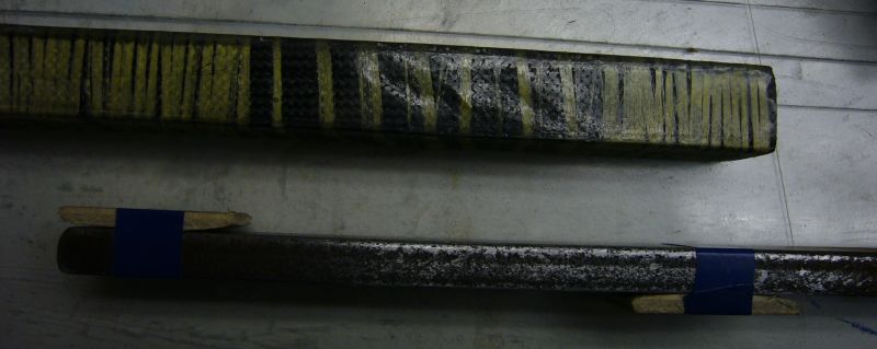 wing 19 spar test bad clamp failed web