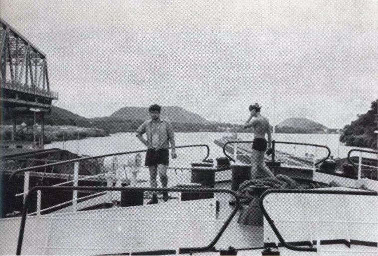Witte Zee in Panamasluis '69