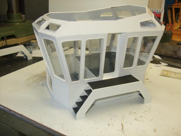 Zijtrappen in aanbouw.
